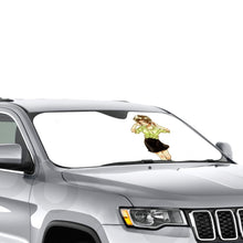 Load image into Gallery viewer, Akane Tsunemori Smiling Car Sunshade