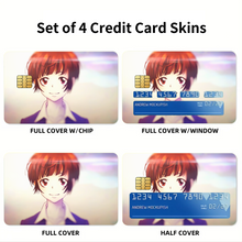 Load image into Gallery viewer, Akane Tsunemori Smiling Credit Card Skins (4-in-1 Pack)