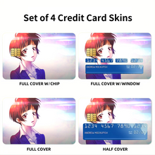 Load image into Gallery viewer, Akane Tsunemori Sweet Credit Card Skins (4-in-1 Pack)