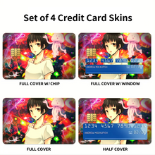 Load image into Gallery viewer, Akane Tsunemori sweetheart Credit Card Skins (4-in-1 Pack)