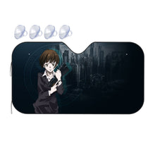 Load image into Gallery viewer, Akane Tsunemori with a dominator Car Sunshade