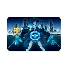 Load image into Gallery viewer, Akane Tsunemori with The dominators Credit Card Skins (4-in-1 Pack)