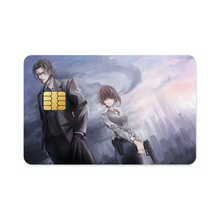 Load image into Gallery viewer, Akane Tsunemori with the the villain Credit Card Skins (4-in-1 Pack)