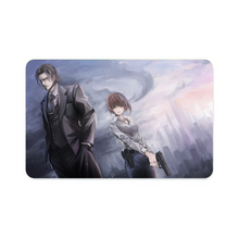 Load image into Gallery viewer, Akane Tsunemori with the the villain Credit Card Skins (4-in-1 Pack)