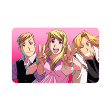 Load image into Gallery viewer, Alphonse, Winry and Edward Credit Card Skins (4-in-1 Pack)