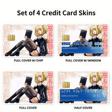 Load image into Gallery viewer, Amane Misa Credit Card Skins (4-in-1 Pack)