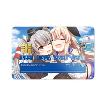 Load image into Gallery viewer, Amatsukaze, Shimakaze Credit Card Skins (4-in-1 Pack)