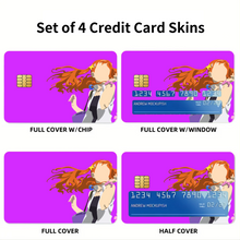 Load image into Gallery viewer, Anaru / Anjou Naruko from Anohana Credit Card Skins (4-in-1 Pack)