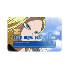Load image into Gallery viewer, Android 18 Credit Card Skins (4-in-1 Pack)