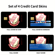 Load image into Gallery viewer, Angel Beats! Credit Card Skins (4-in-1 Pack)
