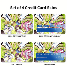 Load image into Gallery viewer, Angel Beats! Credit Card Skins (4-in-1 Pack)