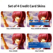 Load image into Gallery viewer, Anime Angel Beats! Credit Card Skins (4-in-1 Pack)