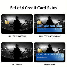 Load image into Gallery viewer, Anime Assassination Classroom Credit Card Skins (4-in-1 Pack)
