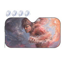 Load image into Gallery viewer, Anime Attack On Titan Car Sunshade