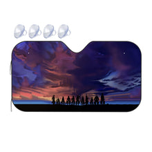 Load image into Gallery viewer, Anime Attack On Titan Car Sunshade