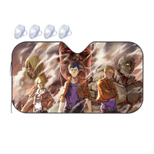 Load image into Gallery viewer, Anime Attack On Titan Car Sunshade
