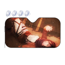 Load image into Gallery viewer, Anime Attack On Titan Car Sunshade