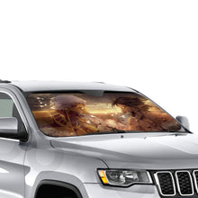 Load image into Gallery viewer, Anime Attack On Titan Car Sunshade