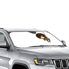 Load image into Gallery viewer, Anime Attack On Titan Car Sunshade