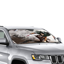 Load image into Gallery viewer, Anime Attack On Titan Car Sunshade