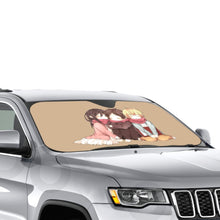 Load image into Gallery viewer, Anime Attack On Titan Car Sunshade