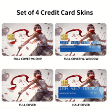 Load image into Gallery viewer, Anime Attack On Titan Credit Card Skins (4-in-1 Pack)