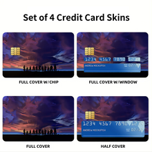 Load image into Gallery viewer, Anime Attack On Titan Credit Card Skins (4-in-1 Pack)
