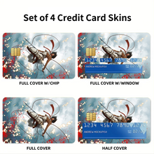 Load image into Gallery viewer, Anime Attack On Titan Credit Card Skins (4-in-1 Pack)