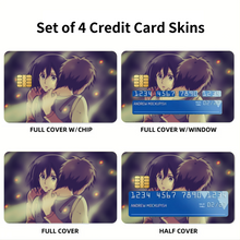 Load image into Gallery viewer, Anime Attack On Titan Credit Card Skins (4-in-1 Pack)