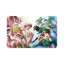 Load image into Gallery viewer, Anime Attack On Titan Credit Card Skins (4-in-1 Pack)