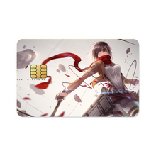 Load image into Gallery viewer, Anime Attack On Titan Credit Card Skins (4-in-1 Pack)