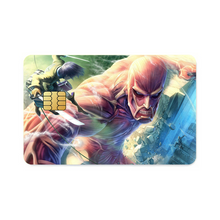 Load image into Gallery viewer, Anime Attack On Titan Credit Card Skins (4-in-1 Pack)