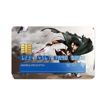 Load image into Gallery viewer, Anime Attack On Titan Credit Card Skins (4-in-1 Pack)