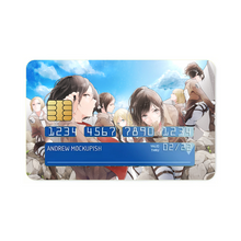 Load image into Gallery viewer, Anime Attack On Titan Credit Card Skins (4-in-1 Pack)