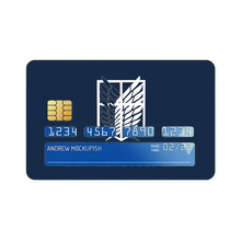 Load image into Gallery viewer, Anime Attack On Titan Credit Card Skins (4-in-1 Pack)