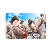 Load image into Gallery viewer, Anime Attack On Titan Credit Card Skins (4-in-1 Pack)