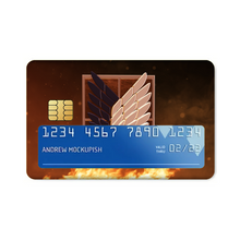 Load image into Gallery viewer, Anime Attack On Titan Credit Card Skins (4-in-1 Pack)