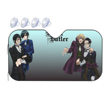Load image into Gallery viewer, Anime Black Butler Car Sunshade
