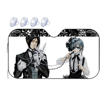 Load image into Gallery viewer, Anime Black Butler Car Sunshade
