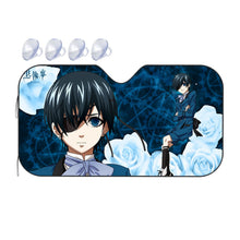 Load image into Gallery viewer, Anime Black Butler Car Sunshade