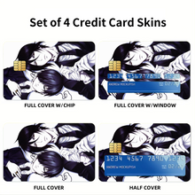 Load image into Gallery viewer, Anime Black Butler Credit Card Skins (4-in-1 Pack)