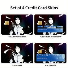 Load image into Gallery viewer, Anime Black Butler Credit Card Skins (4-in-1 Pack)