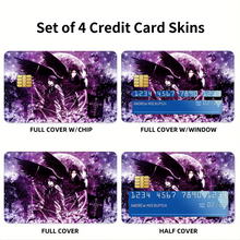 Load image into Gallery viewer, Anime Black Butler Credit Card Skins (4-in-1 Pack)