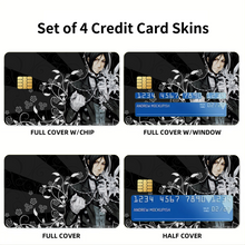 Load image into Gallery viewer, Anime Black Butler Credit Card Skins (4-in-1 Pack)