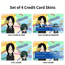Load image into Gallery viewer, Anime Black Butler Credit Card Skins (4-in-1 Pack)