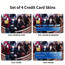 Load image into Gallery viewer, Anime Black Butler Credit Card Skins (4-in-1 Pack)