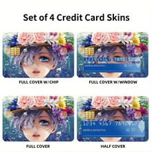 Load image into Gallery viewer, Anime Black Butler Credit Card Skins (4-in-1 Pack)