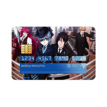 Load image into Gallery viewer, Anime Black Butler Credit Card Skins (4-in-1 Pack)