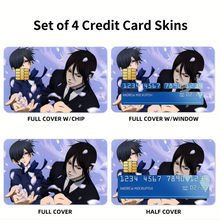 Load image into Gallery viewer, Anime Black Butlerr Credit Card Skins (4-in-1 Pack)