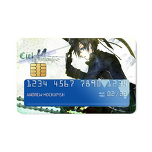 Load image into Gallery viewer, Anime Black Butlerr Credit Card Skins (4-in-1 Pack)